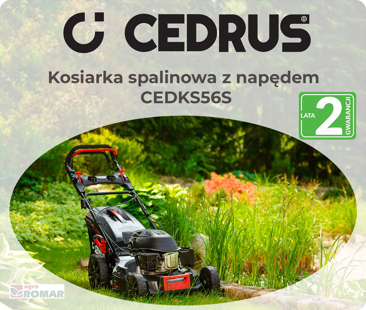 Kosiarka spalinowa z napędem Cedrus KS56S
